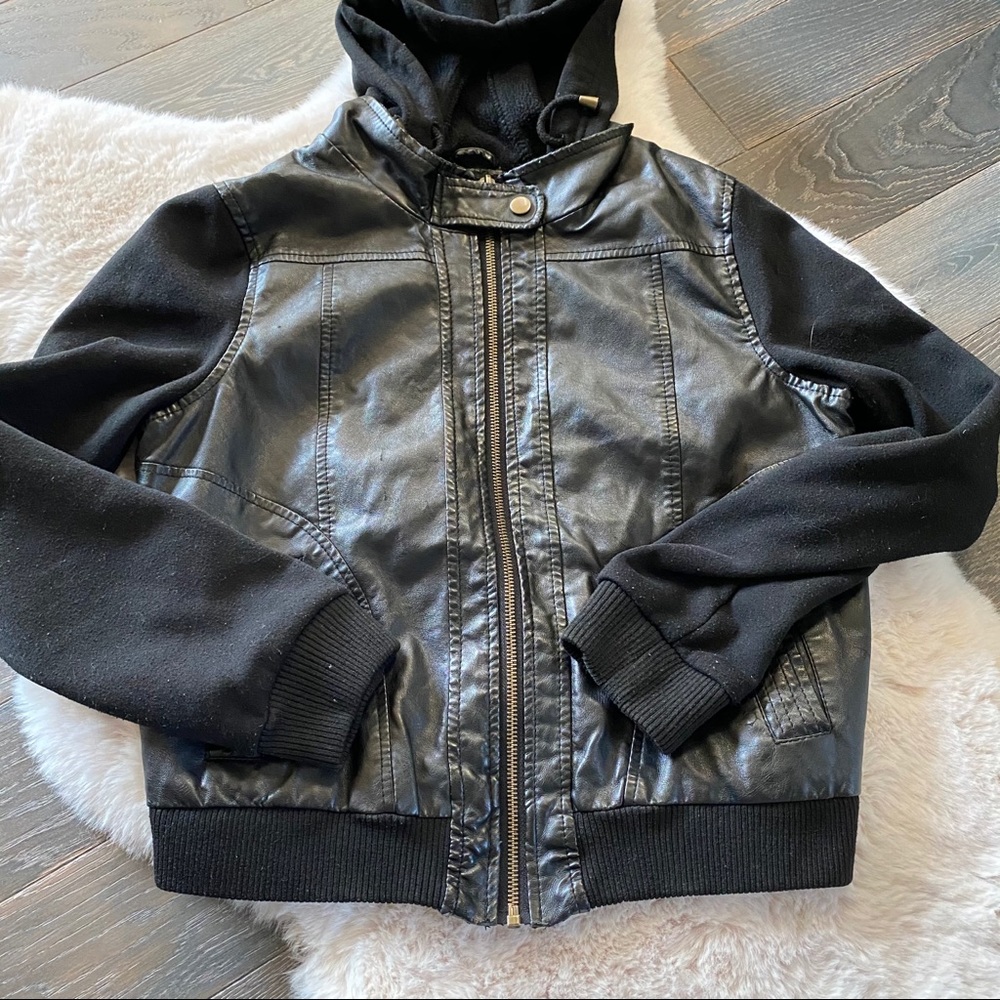 Leather jacket